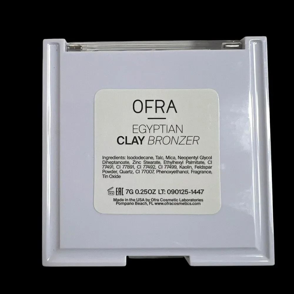 OFRA Egyptian Clay Bronzer 3D Pyramid Shimmer Sunkissed Finish Pressed Powder